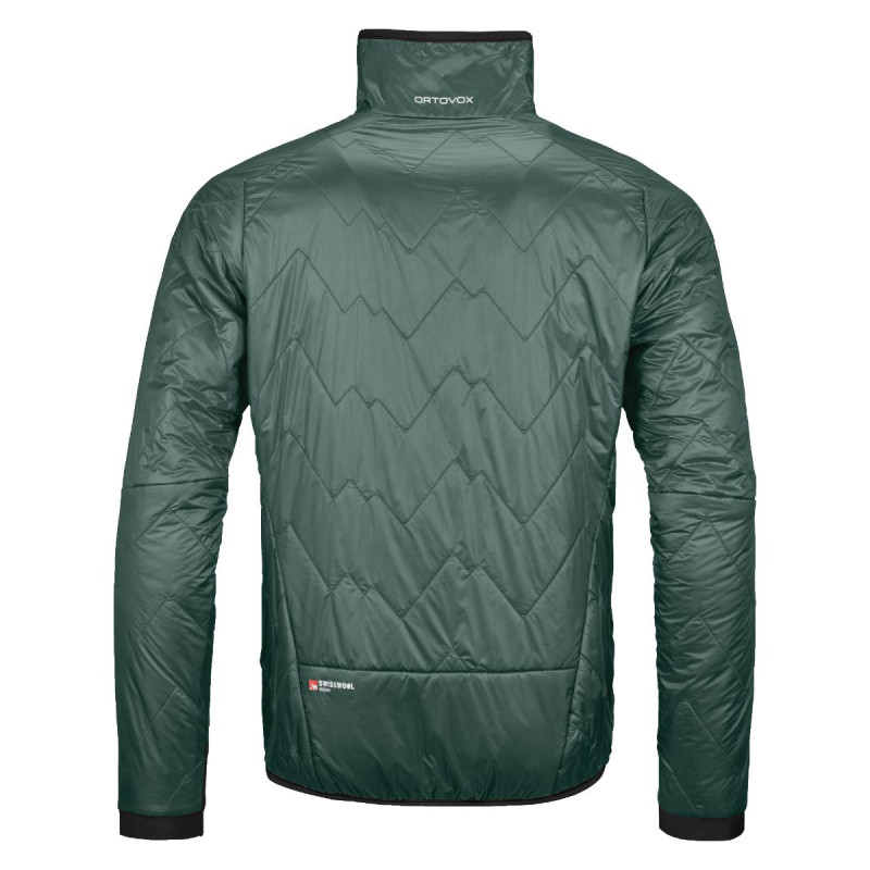 Pánska bunda Ortovox SWISSWOOL PIZ VIAL JACKET  - šedá