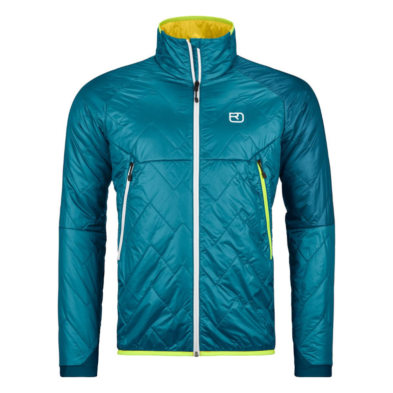 Pánska bunda Ortovox SWISSWOOL PIZ VIAL JACKET  - modrá