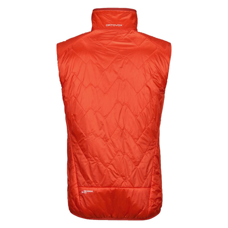 Pánska vesta Ortovox SWISSWOOL PIZ VIAL VEST  - oranžová