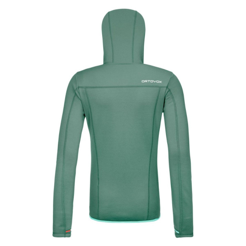 Dámská mikina Ortovox FLEECE HOODY  - zelená