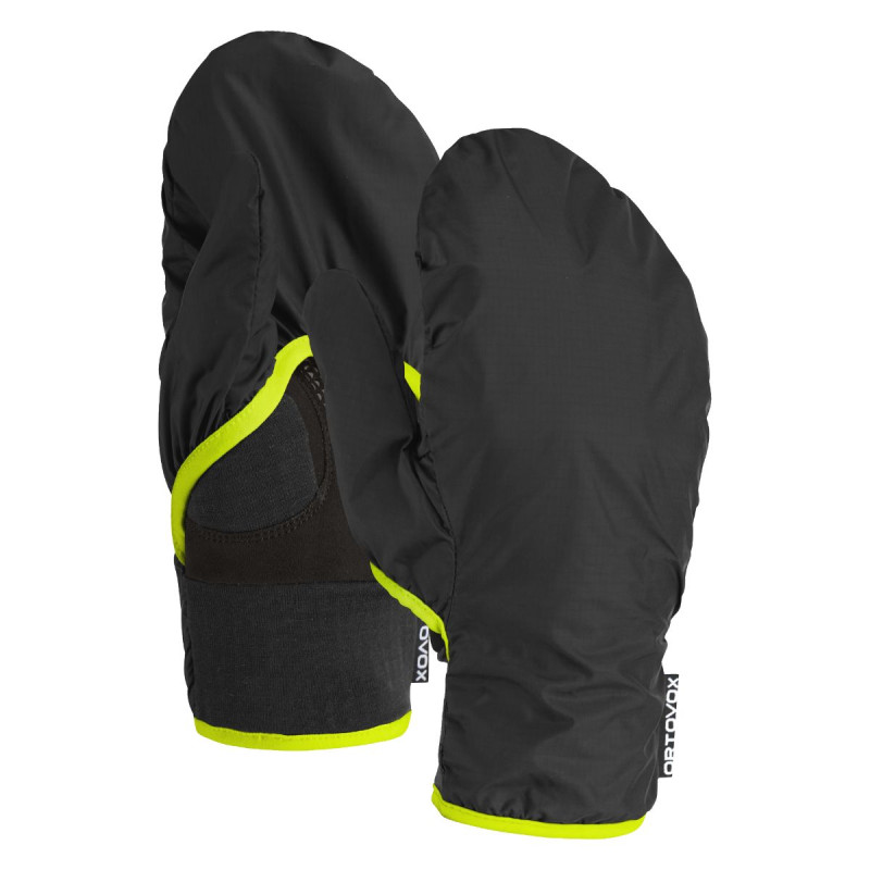 Pánské rukavice Ortovox FLEECE GRID COVER GLOVE  - černá
