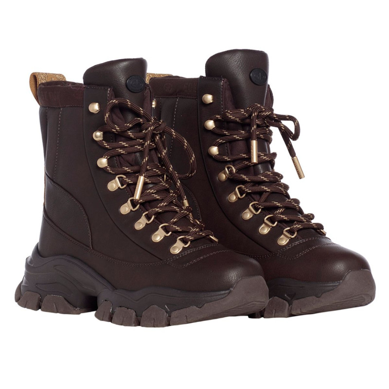 Dámské sněhule Goldbergh STROLL  - tmavě hnědá