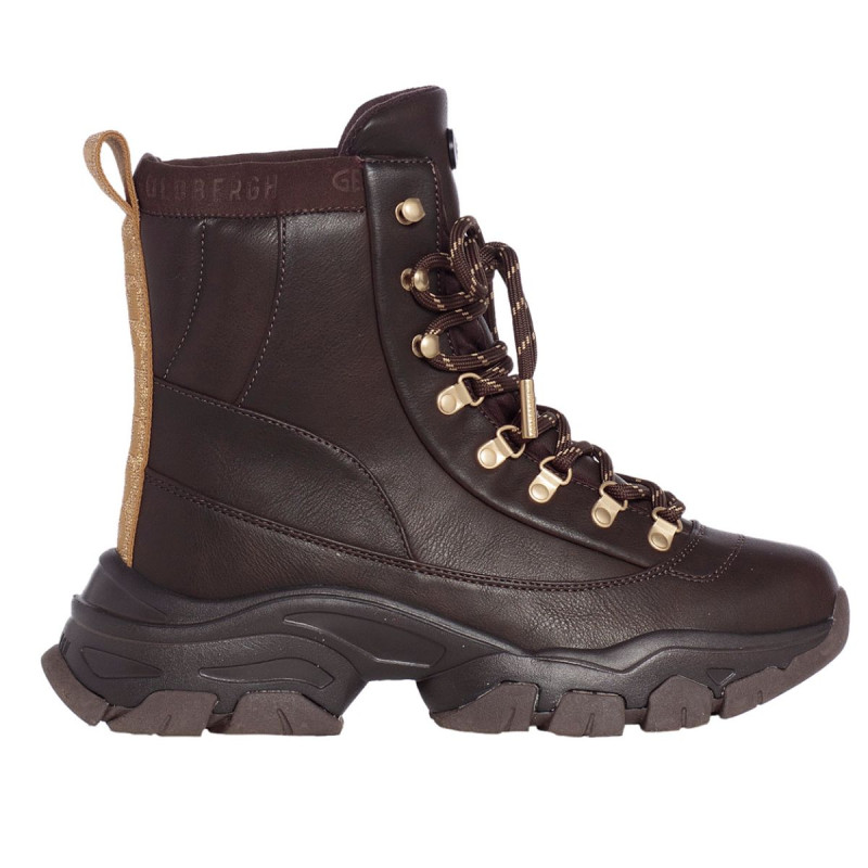 Dámské sněhule Goldbergh STROLL  - tmavě hnědá