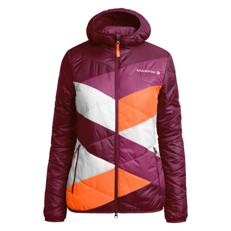 Dámska bunda Martini Sportswear MTN.COOK  - tmavo ružová