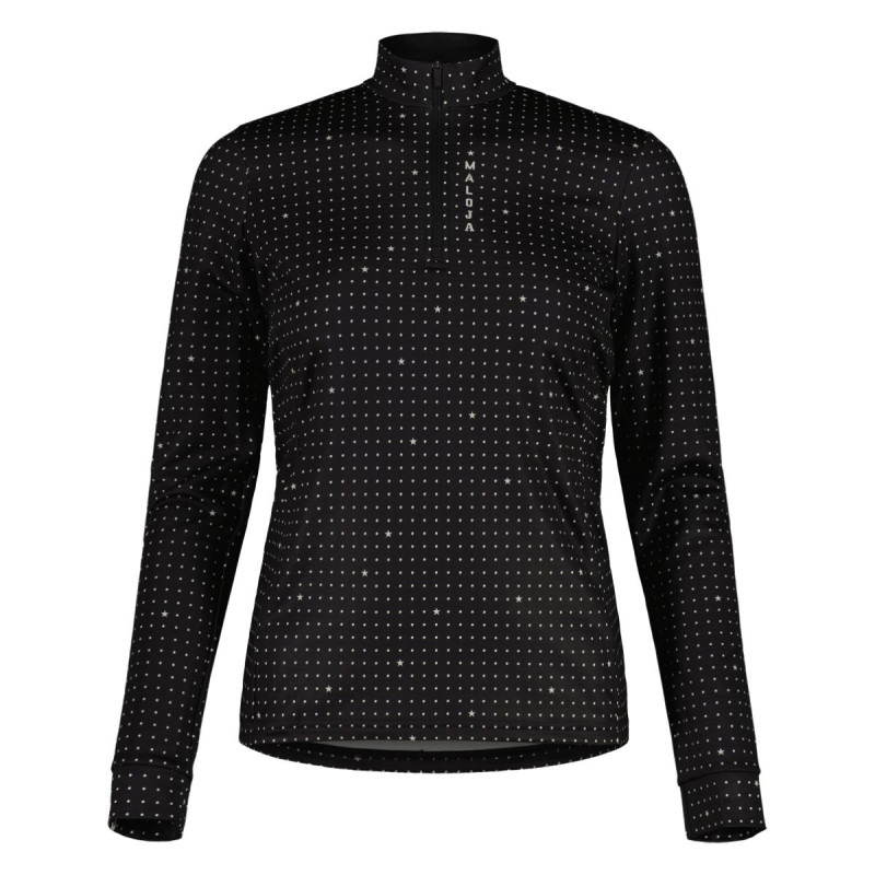 Dámska mikina Maloja SAWANGM. SHIRT  - čierna
