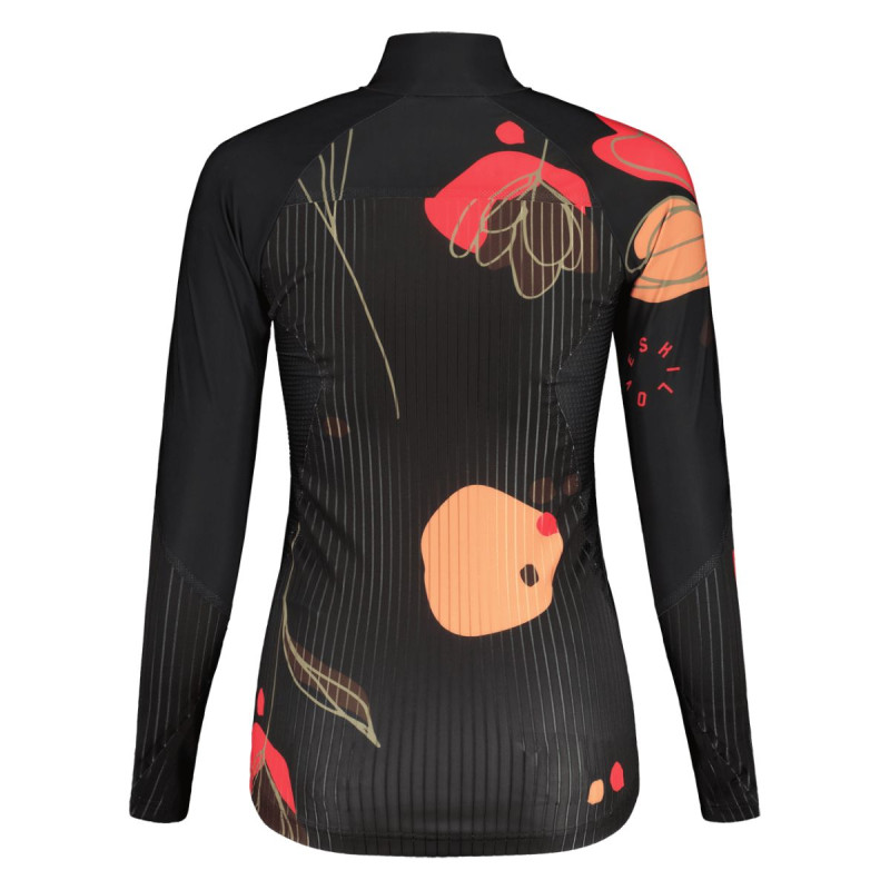 Dámská mikina Maloja LOHBLÜTEM. SHIRT  - černá