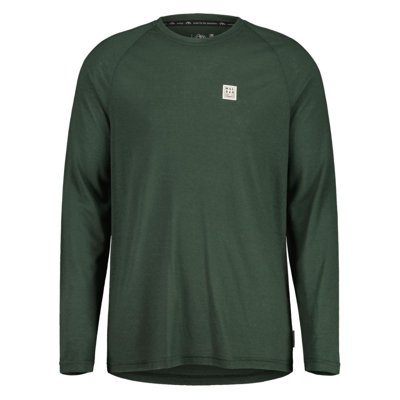 Pánske funkčné tričko Maloja HURSTM.  - tmavo zelená