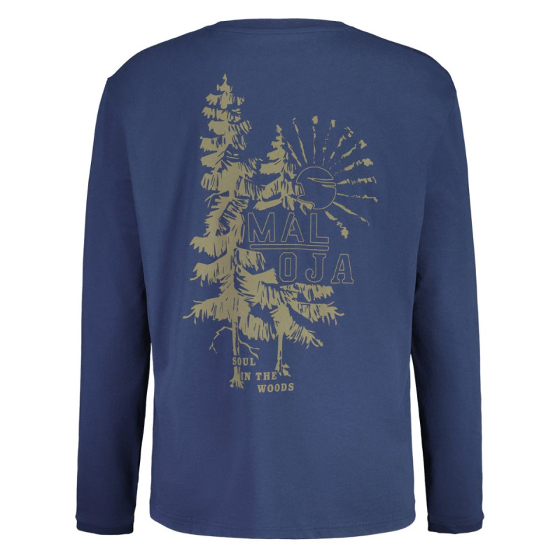 Pánske tričko Maloja PREINDLM.  - tmavo modrá