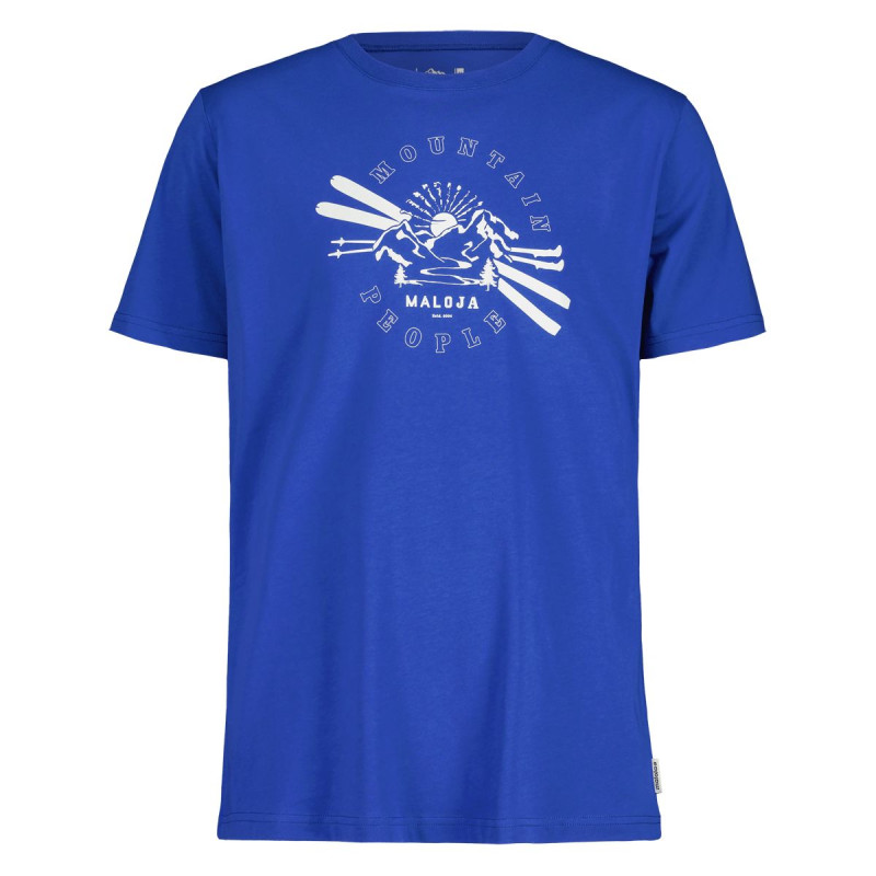 Pánske tričko Maloja PATTERIOLM.  - modrá