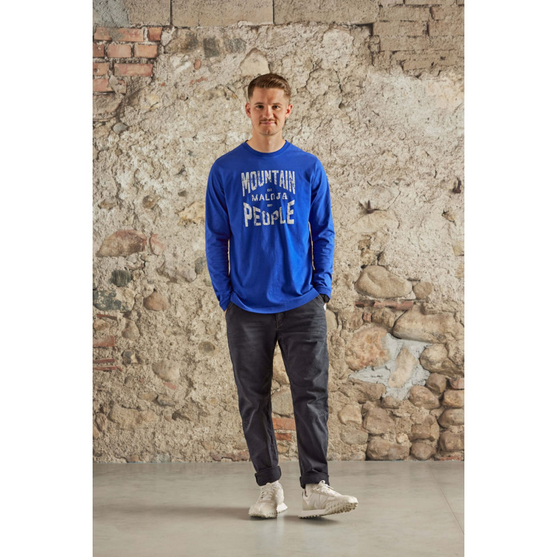 Pánské tričko Maloja VAZZOLERM.  - modrá