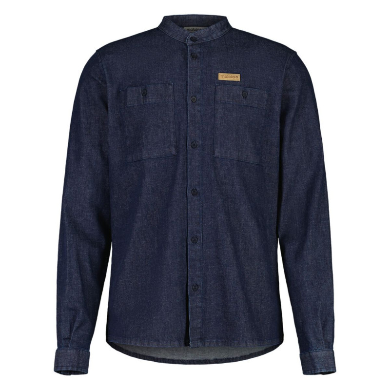 Pánska košeľa Maloja DOLFM.  - tmavo modrá