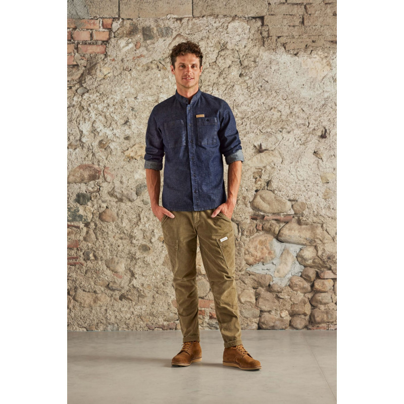 Pánska košeľa Maloja DOLFM.  - tmavo modrá