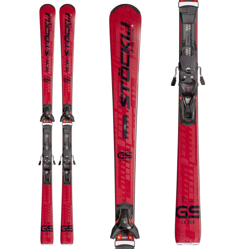 Lyže Stöckli LASER GS + SRT CARBON + SRT 12
