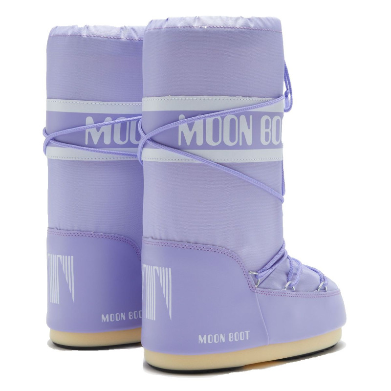 Dámske snehule Moon Boot NYLON  - svetlo fialová