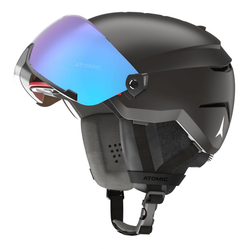 Lyžiarská prilba Atomic SAVOR VISOR STEREO  - čierna