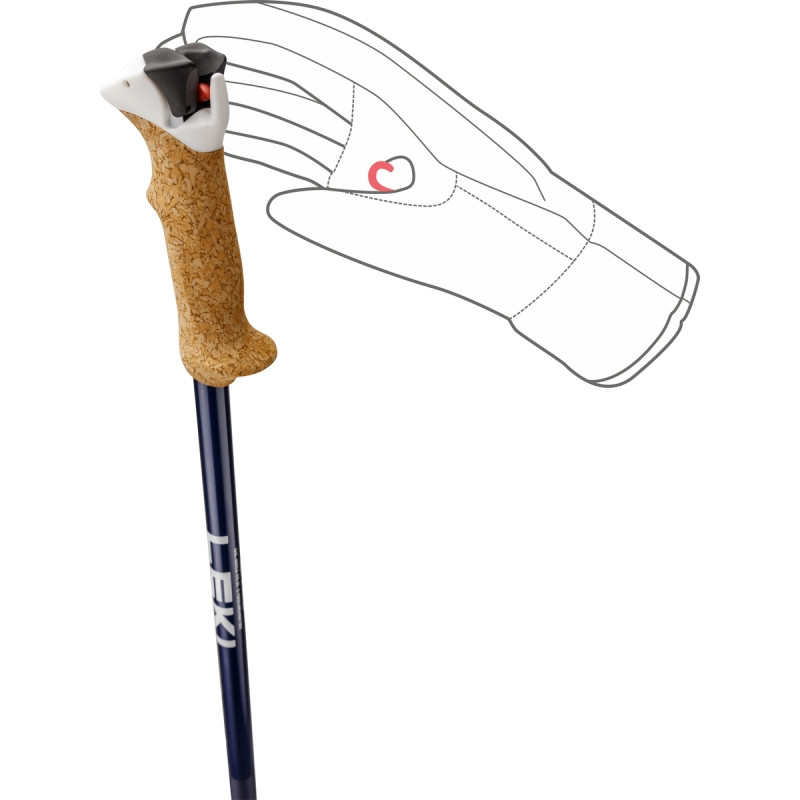 Dámske lyžiarské palice Leki STELLA S