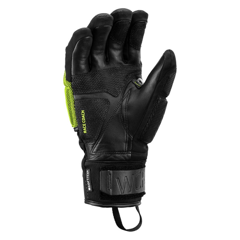 Pánske lyžiarské rukavice Leki WCR COACH 3D  - čierna