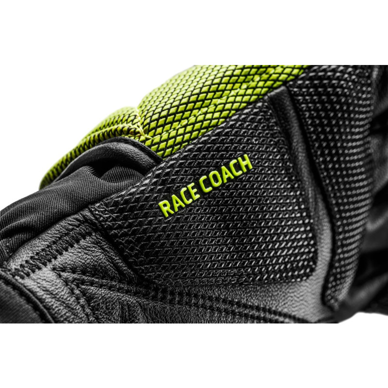 Pánske lyžiarské rukavice Leki WCR COACH 3D  - čierna