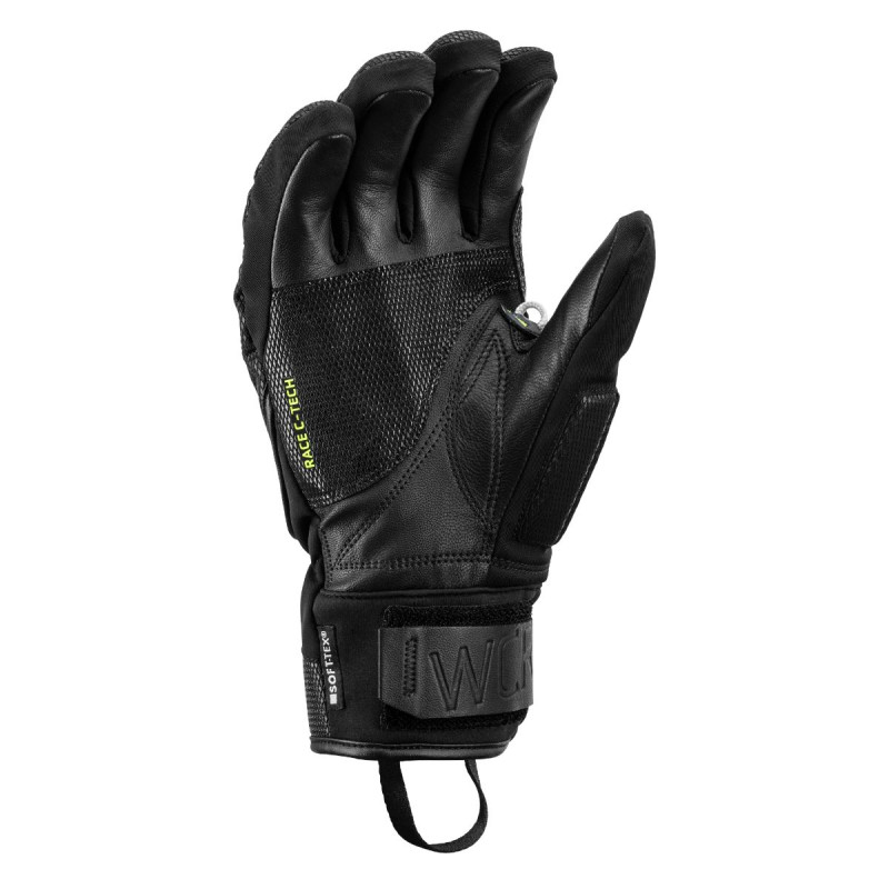 Pánske lyžiarské rukavice Leki WCR C-TECH 3D  - čierna