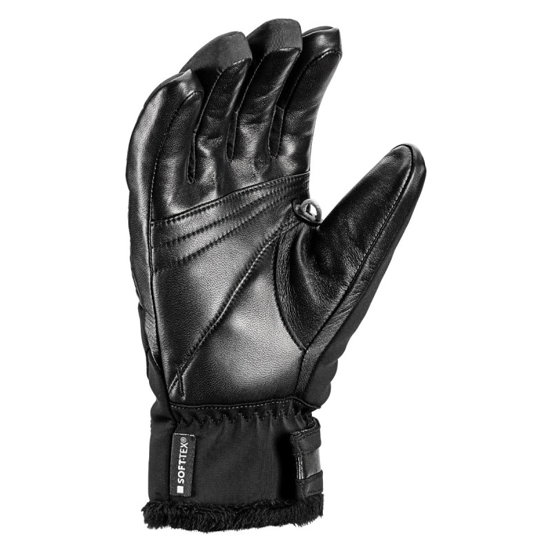 Dámske lyžiarské rukavice Leki SNOWFOX 3D  - čierna