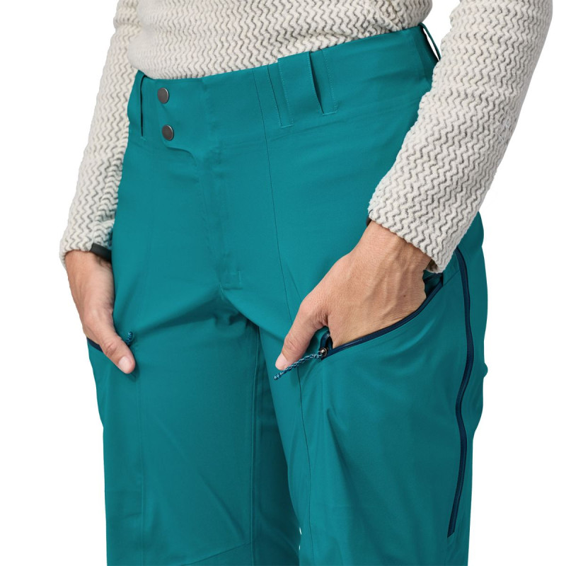 Dámske nohavice Patagonia STORMSTRIDE  - oranžová