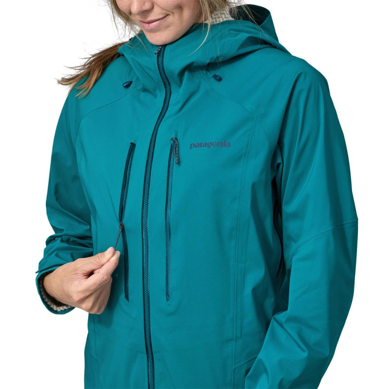 Dámska bunda Patagonia STORMSTRIDE  - oranžová