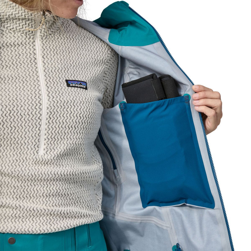 Dámska bunda Patagonia STORMSTRIDE  - oranžová