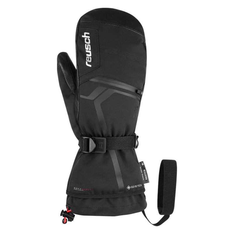 Pánské lyžařské rukavice Reusch DOWN SPIRIT GORE-TEX MITTEN  - černá