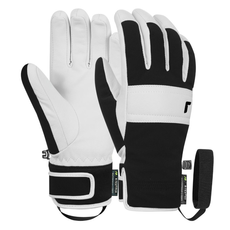 Dámske lyžiarské rukavice Reusch EXPLORER PRO R-TEX® PCR  - biela