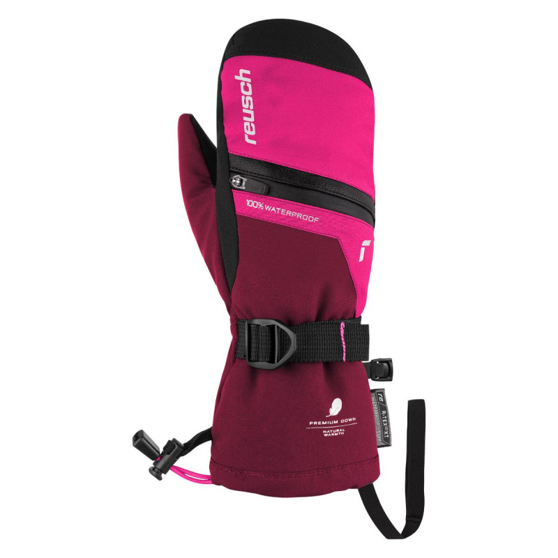 Dívčí lyžařské rukavice Reusch LANDO R-TEX® XT MITT  - růžová