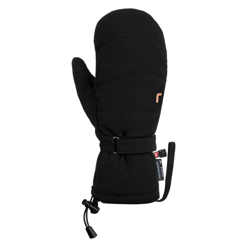 Dievčenské lyžiarské rukavice Reusch CHLOE R-TEX® XT MITTEN  - čierna