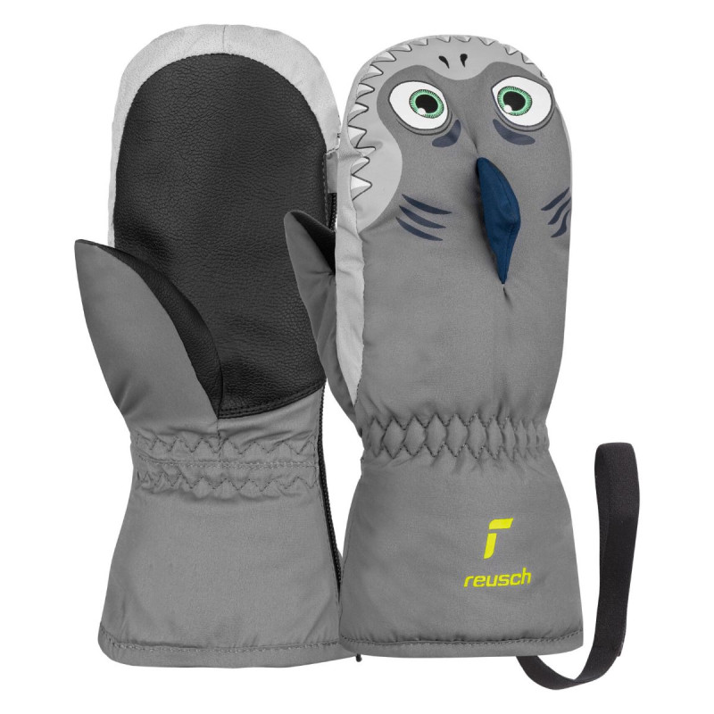 Detské lyžiarské rukavice Reusch SWEETY MITTEN  - šedá