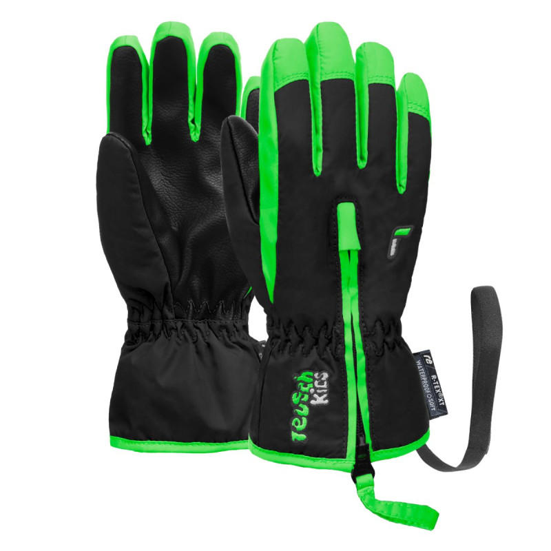 Detské lyžiarské rukavice Reusch BEN  - čierna