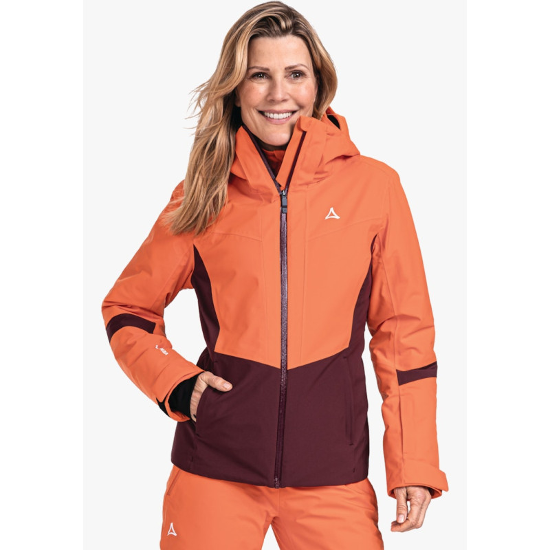 Dámska lyžiarská bunda Schöffel KANZELWAND  - oranžová