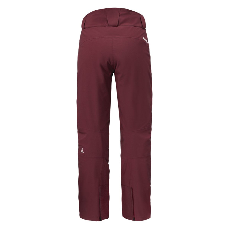 Dámske lyžiarské nohavice Schöffel WEISSACH L  - vínová
