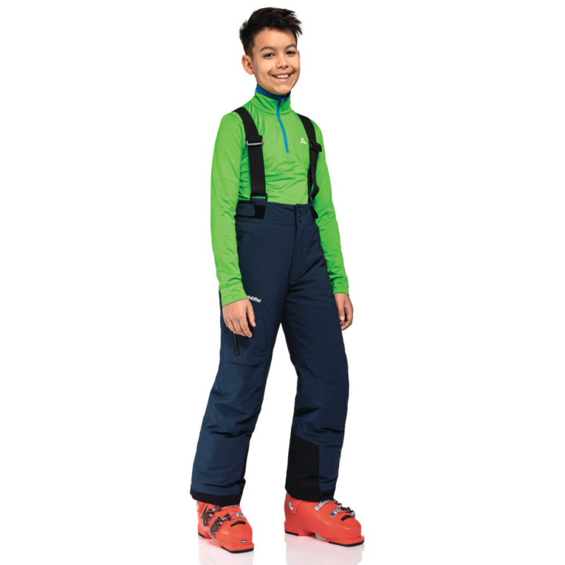 Chlapčenské lyžiarské nohavice Schöffel JORAN B  - tmavo modrá