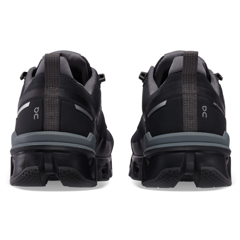 Dámské turistické boty On CLOUDWANDER WATERPROOF  - černá