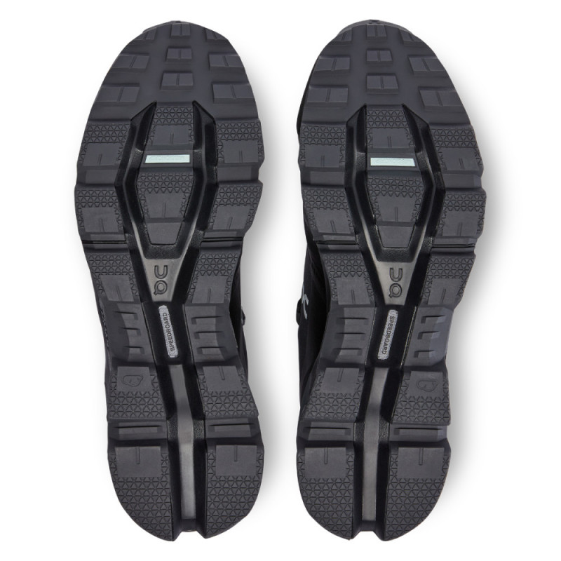 Dámské turistické boty On CLOUDWANDER WATERPROOF  - černá