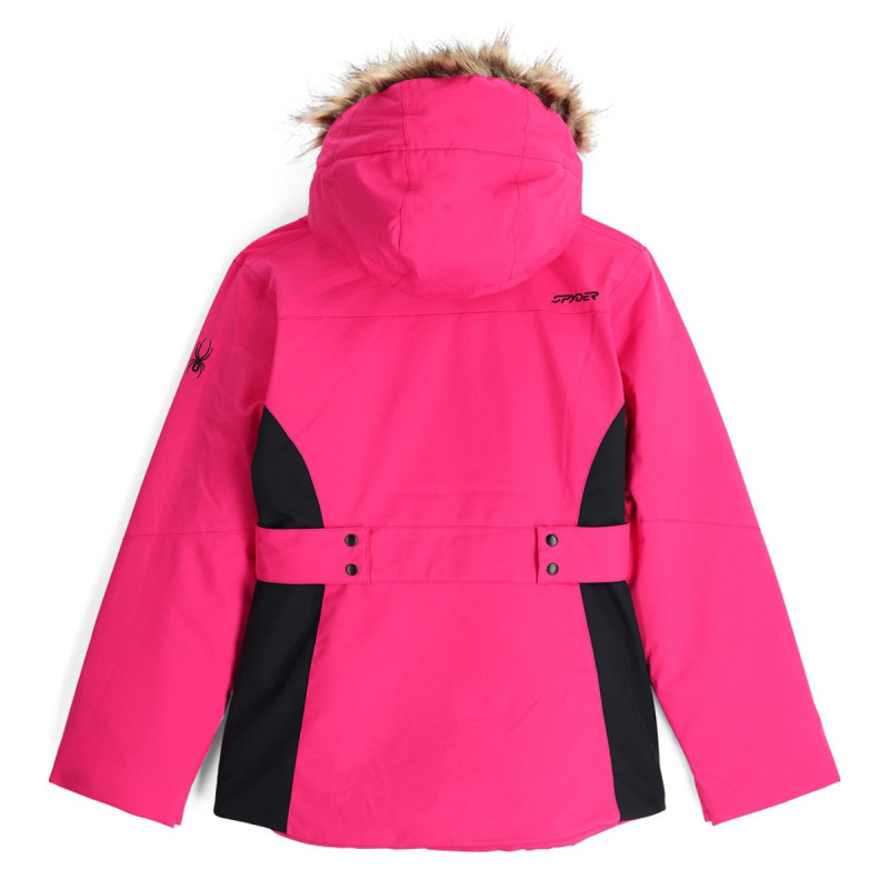 Dívčí lyžařská bunda Spyder LOLA  - růžová