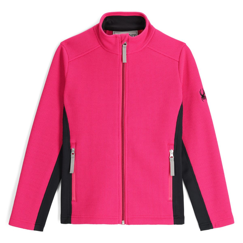 Dievčenská lyžiarská mikina Spyder BANDITA  - ružová