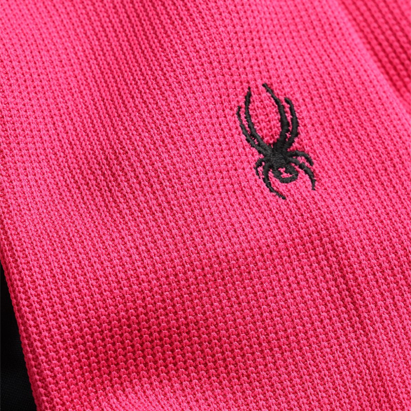 Dievčenská lyžiarská mikina Spyder BANDITA  - ružová