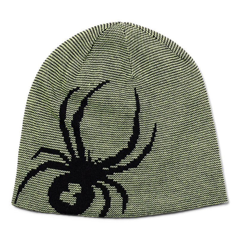 Chlapčenská čiapka Spyder REVERSIBLE BUG  - zelená