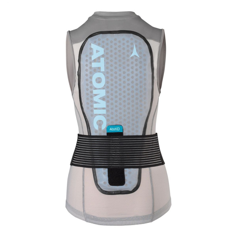 Dámsky lyžiarský chránič chrbtice Atomic LIVE SHIELD VEST AMID  - svetlo šedá