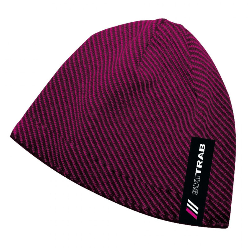 Dámska čiapka Ski Trab BRAND  - tmavo ružová