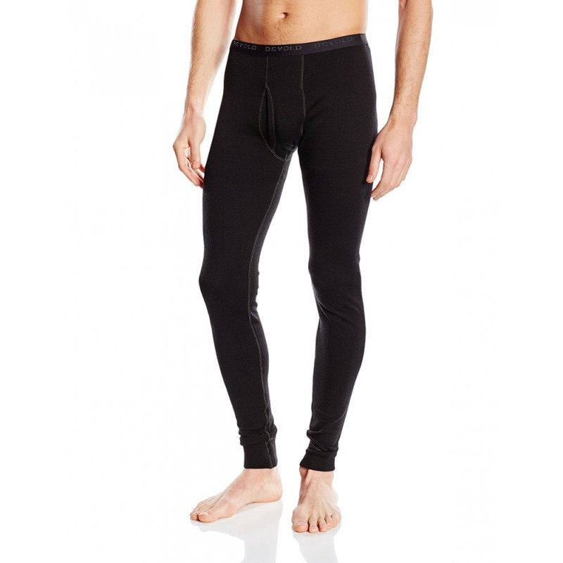 Pánske funkčné nohavice Devold EXPEDITION MERINO 235  - čierna