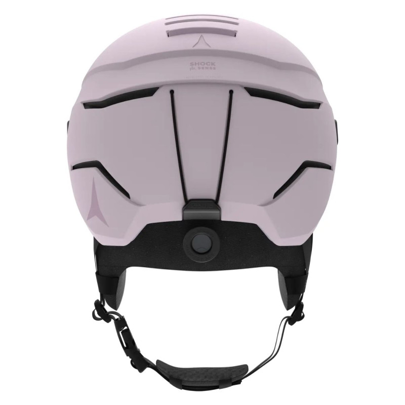 Dětská lyžařská helma Atomic SAVOR VISOR JR  - světle fialová