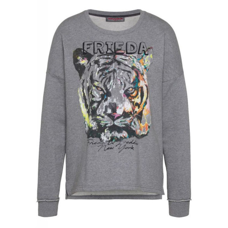 Dámska mikina Frieda & Freddies SWEATSHIRT 7270  - šedá