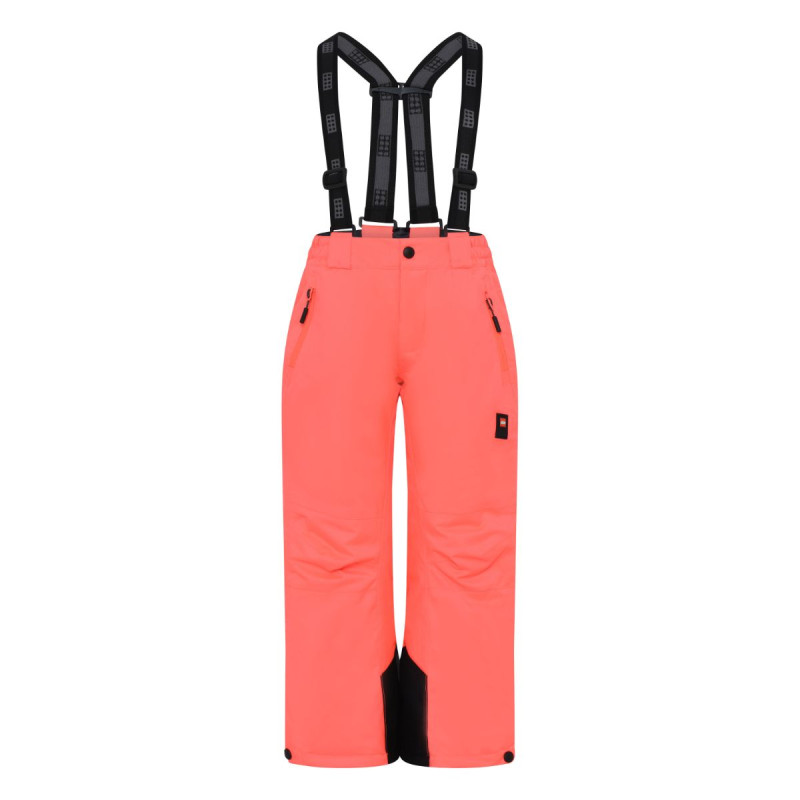 Detské lyžiarské nohavice Lego Wear PARAW 702  - oranžová