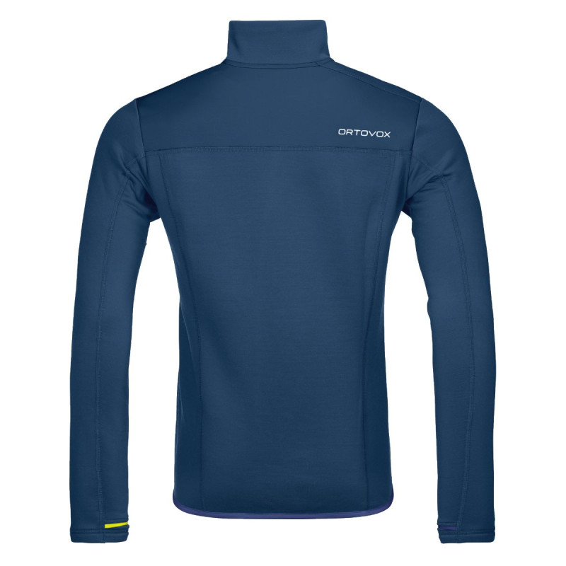 Pánska mikina Ortovox FLEECE JACKET  - tmavo modrá