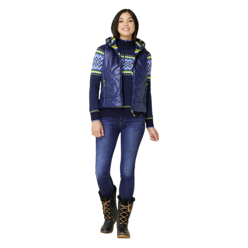 Dámska vesta Krimson Klover REVERSIBLE  - tmavo modrá